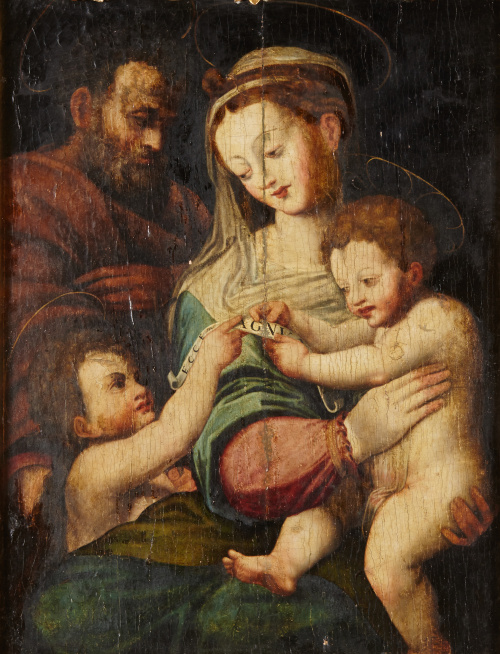 ESCUELA ITALIANA, PP. S. XVISagrada Familia.