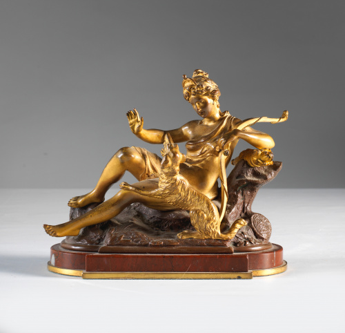 “Diana Cazadora”Escuela francesa, ff. del S. XVIII.