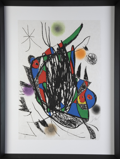 JOAN MIRÓ (Barcelona, 1893 - Palma de Mallorca, 1983), JOAN