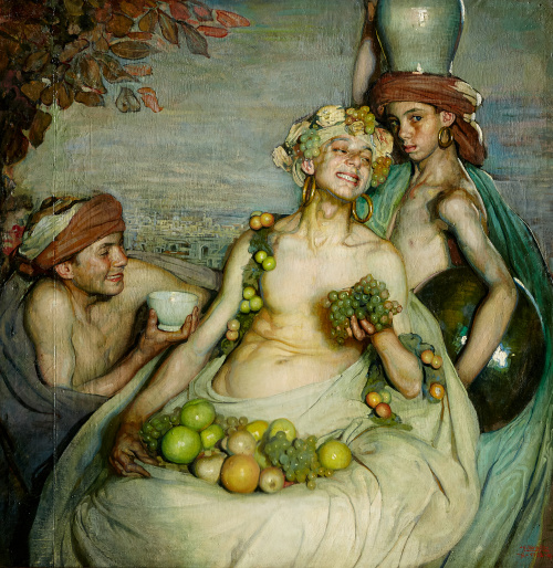 GABRIEL MORCILLO RAYA (Granada, 1887-1973)Bacos