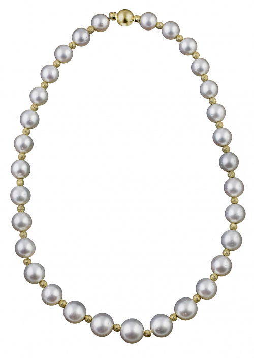 Collar de perlas australianas de gran calidad por su cultiv