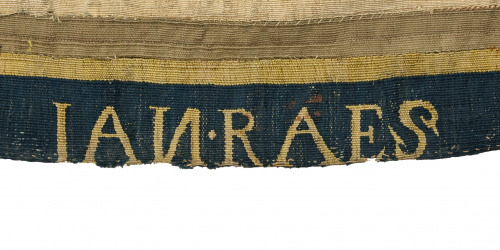 Tapiz en lana y seda.Teseo y Ariadna,Bruselas-Brabante, J