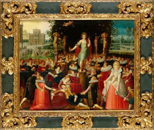 ATRIBUIDO A LOUIS DE CAULLERY (Cambrai, 1582 -  Amberes, 16