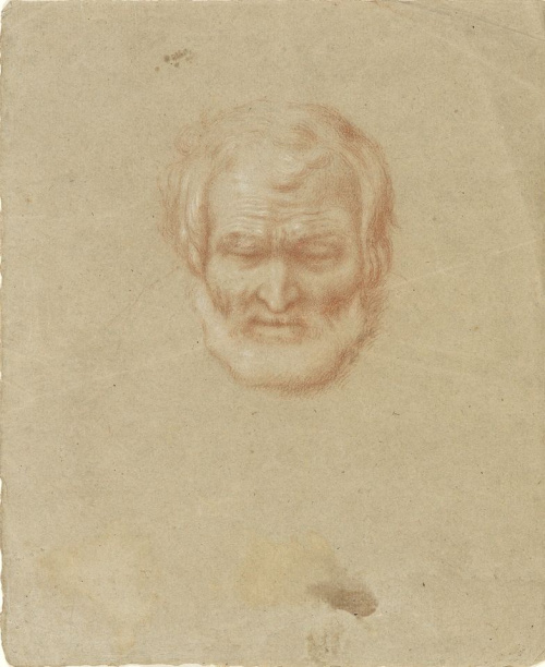 FRANCISCO BAYEU Y SUBÍAS (1734- 1795)Estudio de cabeza de 