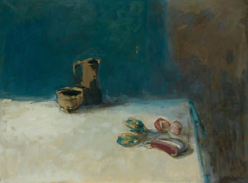 CIRILO MARTÍNEZ NOVILLO (Madrid, 1921 - 2008) “Bodegón”, 1