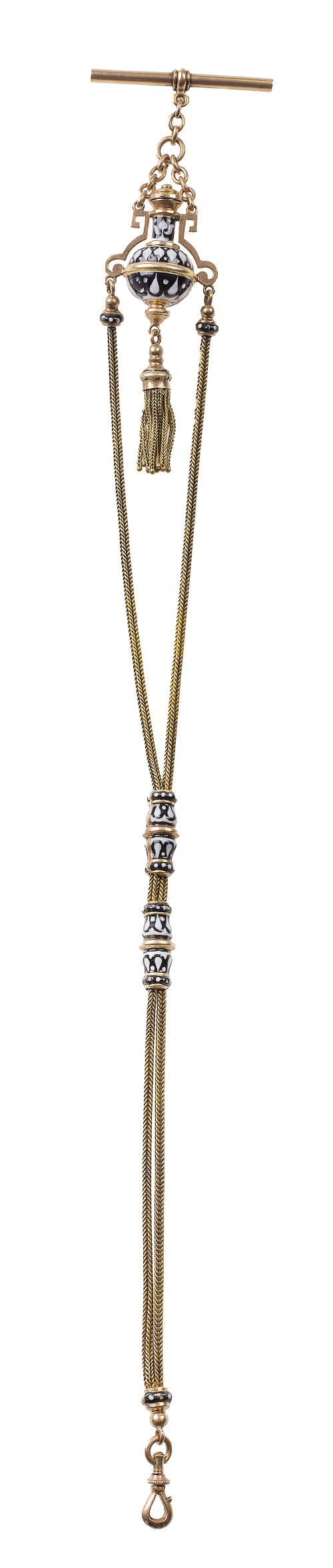 Leontina Imperio de ff. S. XVIII con perfumero de esmalte d