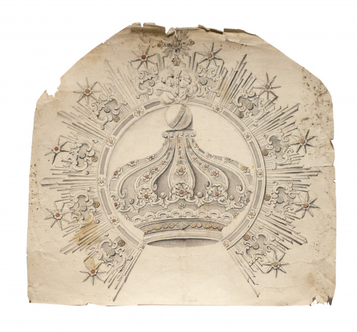 ESCUELA ESPAÑOLA, SIGLO XVIIIDiseño de platería