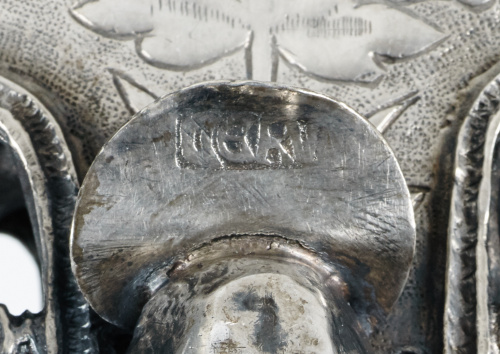 Importante cruz procesional gótica, época Reyes Católicos, 