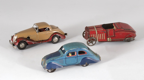 Rico (1910-1948)Bólido de carreras, Coche de hojalata lito