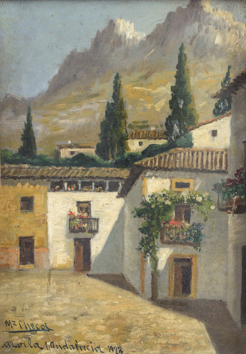 FERNANDO MARTÍNEZ CHECA (Valencia, 1858-  Jaén, 1933)Cazorl