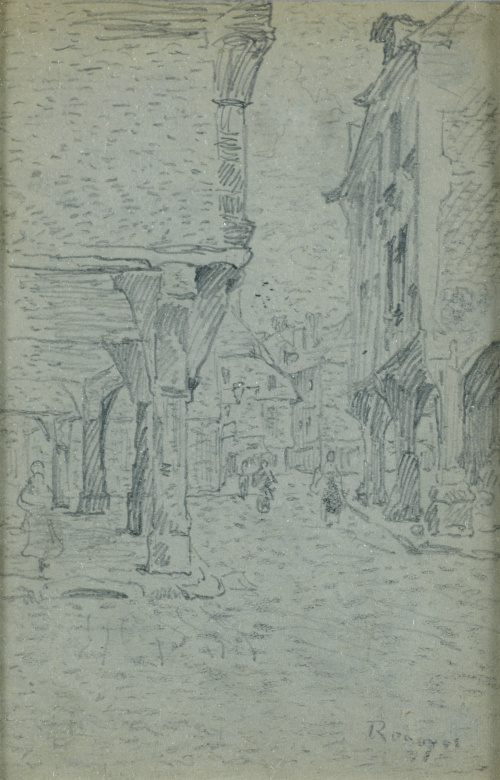 DARÍO DE REGOYOS (Asturias, 1857-Barcelona, 1913)Calle de M