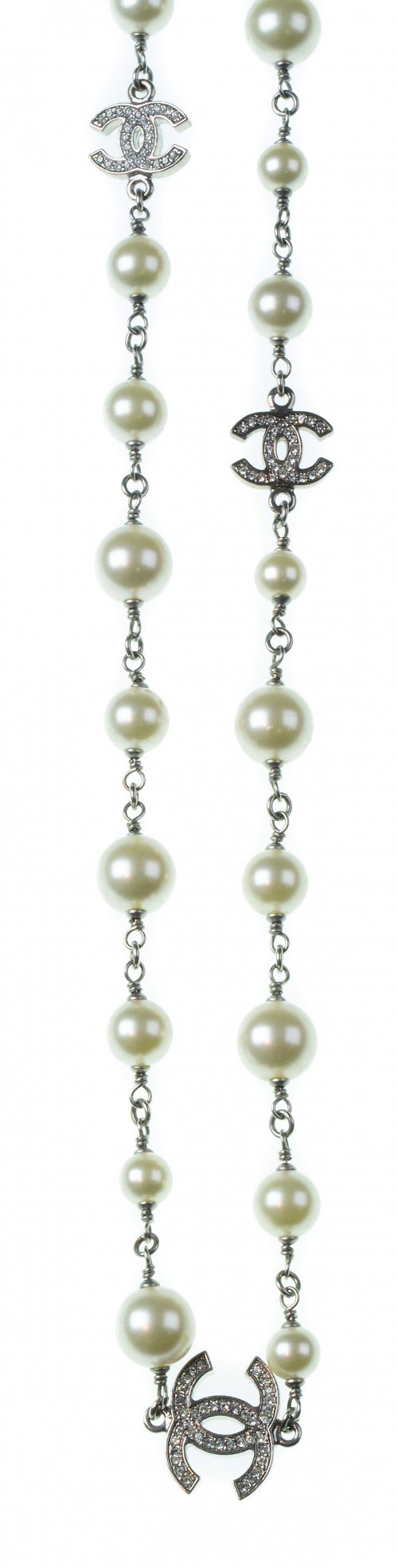 Necklaces Chanel Dorado de en Perla - 28506388