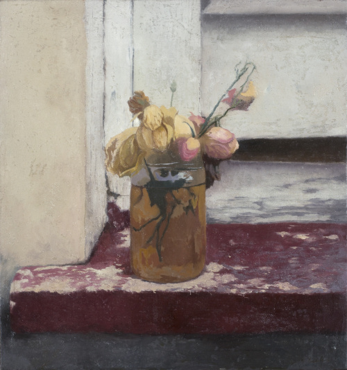 DANIEL QUINTERO (Málaga, 1949)Jarrón de flores, c.1980