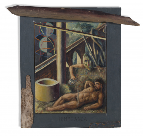 GUILLERMO PÉREZ VILLALTA (Tarifa, 1948)Templanza, 1986