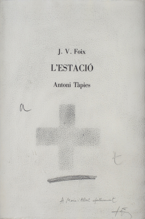 ANTONI TÀPIES (Barcelona, 1923 - 2012)L’Estació, 1984