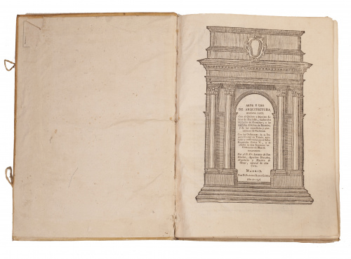 Arte, y Uso de Arquitectura. 2 vols 