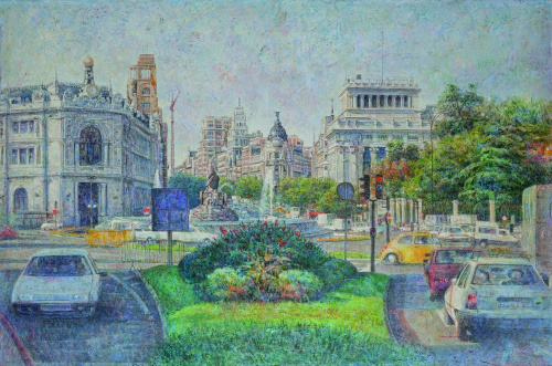 FÉLIX GONZÁLEZ MATEOS (Cebreros, Ávila, 1949), Plaza de Cib