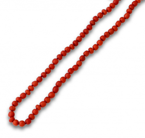 Collar de coral mediterráneo s.XIX.