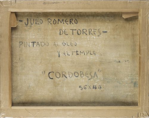 JULIO ROMERO DE TORRES (Córdoba, 1874-1930)Cordobesa