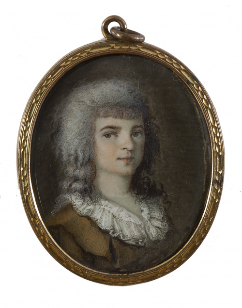 ESCUELA INGLESA, SIGLO XIXRetrato de dama