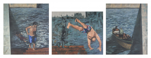 PABLO LLAO (Chile, 1967), PABLO LLAO (Chile, 1967)Los bañ