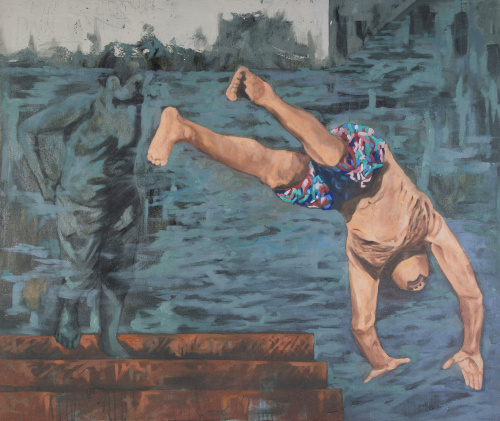 PABLO LLAO (Chile, 1967), PABLO LLAO (Chile, 1967)Los bañ