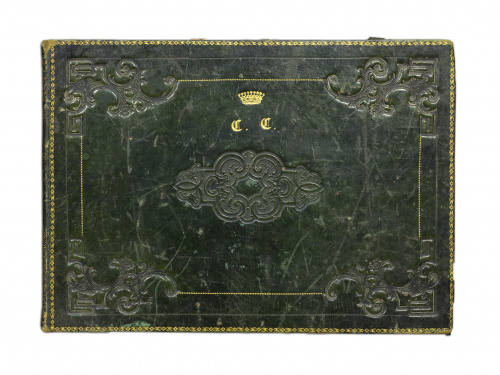 ESCUELA NAPOLITANA, SIGLO XIXVista nocturna con el Vesubio