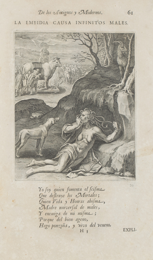 OTTO VAN VEEN (1556-1634)“La pena acompaña, y oprime la cu