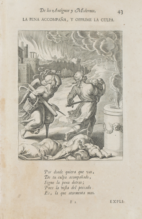 OTTO VAN VEEN (1556-1634)“La pena acompaña, y oprime la cu