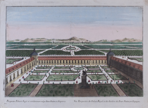 ESCUELA FRANCESA, SIGLO XVIII“Prospectus clastri majoris E