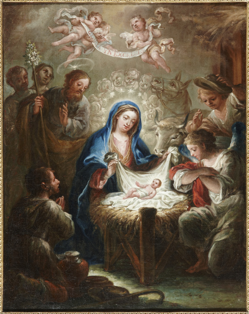 ISIDORO TAPIA (Valencia, hacia 1712- Madrid, 1778)“Adoraci