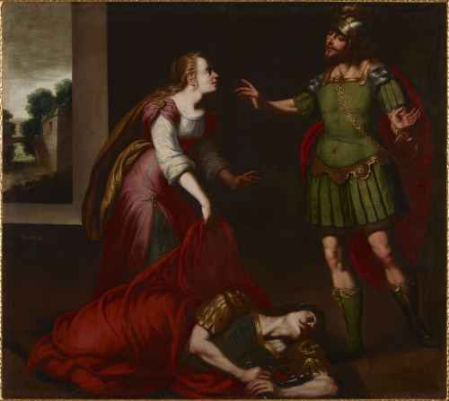 MATEO GALLARDO SOLIER (h. 1600-1667)“Jael y Sísara”