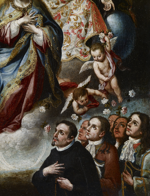 BERNARDO LORENTE GERMÁN (Sevilla, 1685-1757)Coronación de 