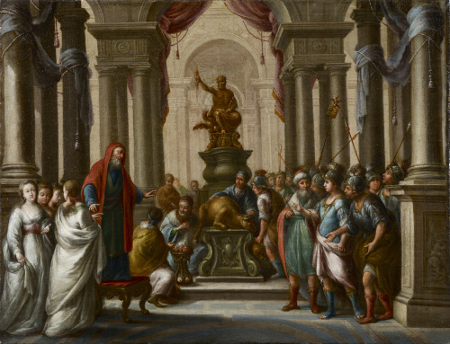 DOMINGO MARTÍNEZ (Sevilla, 1688-1749)“Sacrificio a Júpiter”