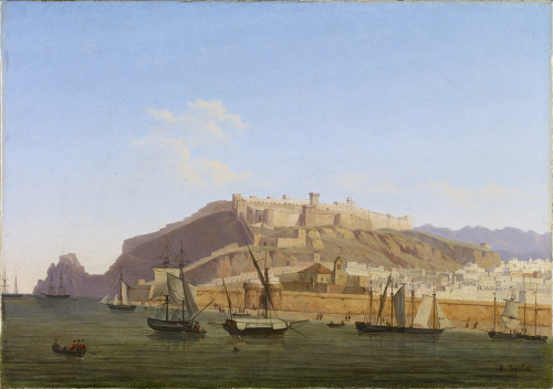 ANDRÉ RAULIN (activo a comienzos del siglo XIX)“Vista del 