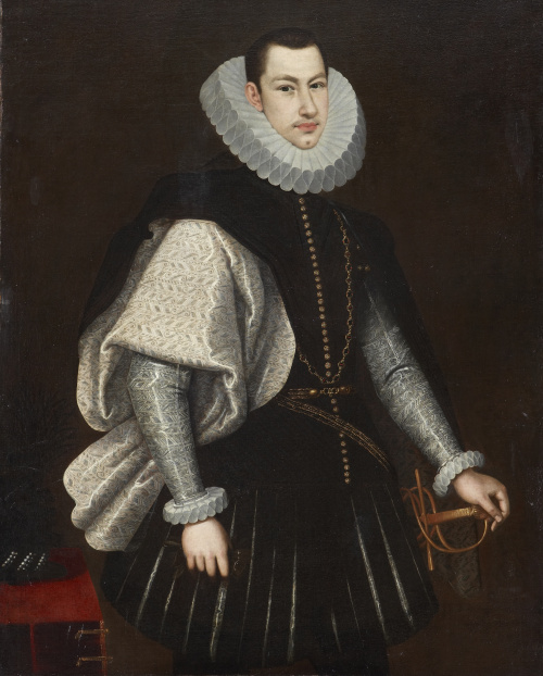 RODRIGO DE VILLANDRANDO (hacia 1588- Madrid, 1622)“Retrato