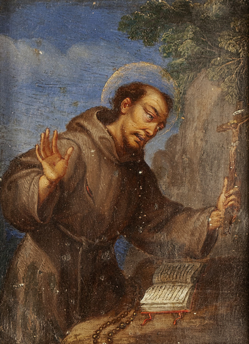 ESCUELA FLAMENCA, SIGLO XVIIÉxtasis de San Francisco