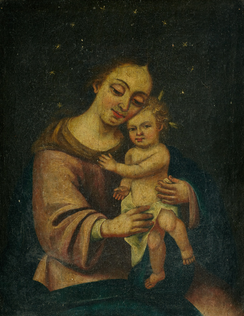 ESCUELA ESPAÑOLA, SIGLO XIXVirgen con el Niño.