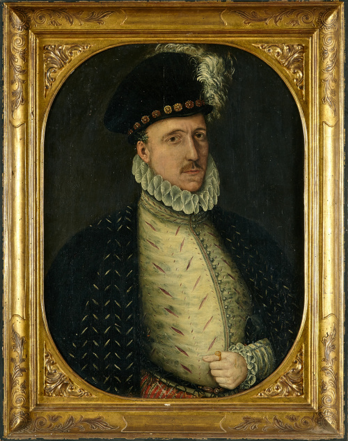 ESCUELA FLAMENCA, H. 1600Retrato de caballero.