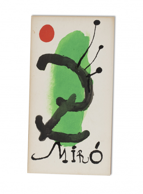 Libro Joan Miró, “Bois gravés pour un poème de Paul Eluard”