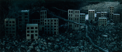 JAVIER VALLHONRAT (Madrid, 1953)Acaso #13 (Urbanización ca