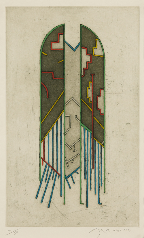 EDUARDO ARROYO (Madrid, 1937) S.T, 1991