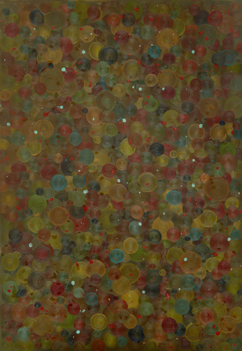 DANIEL VERBIS (León, 1968)Fondo o pintura de fondo para un