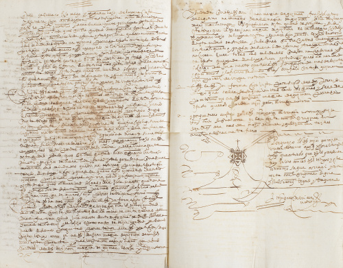 Juan Mejía de Guzmán solicita a Íñigo de Liziniana, canónig