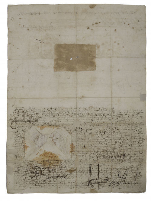 Legitimación “de heredar y honrras y ofiçios” a Ana Díez de