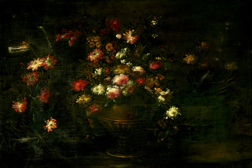 MARGARITA CAFFI (Cremona, siglo XVII)Jarrón de flores en u