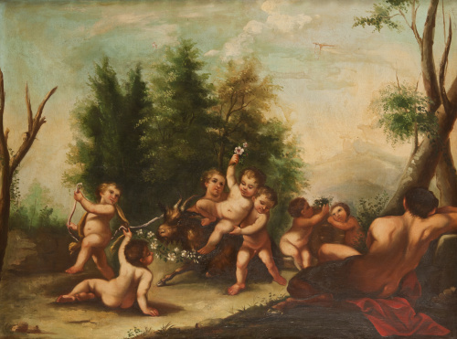 ESCUELA ESPAÑOLA, SIGLO XIXBacanal infantil