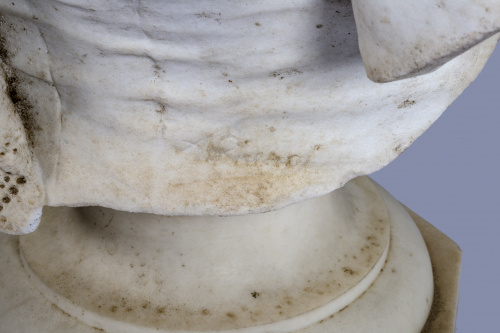 Agustín Querol (1860-1909).Busto de la reina María Cristin