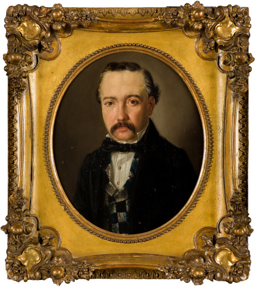 ESCUELA AMERICANA, SIGLO XIXRetrato de caballero