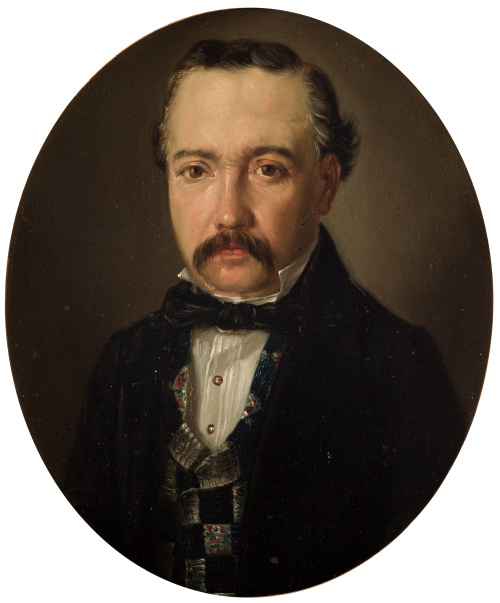 ESCUELA AMERICANA, SIGLO XIXRetrato de caballero